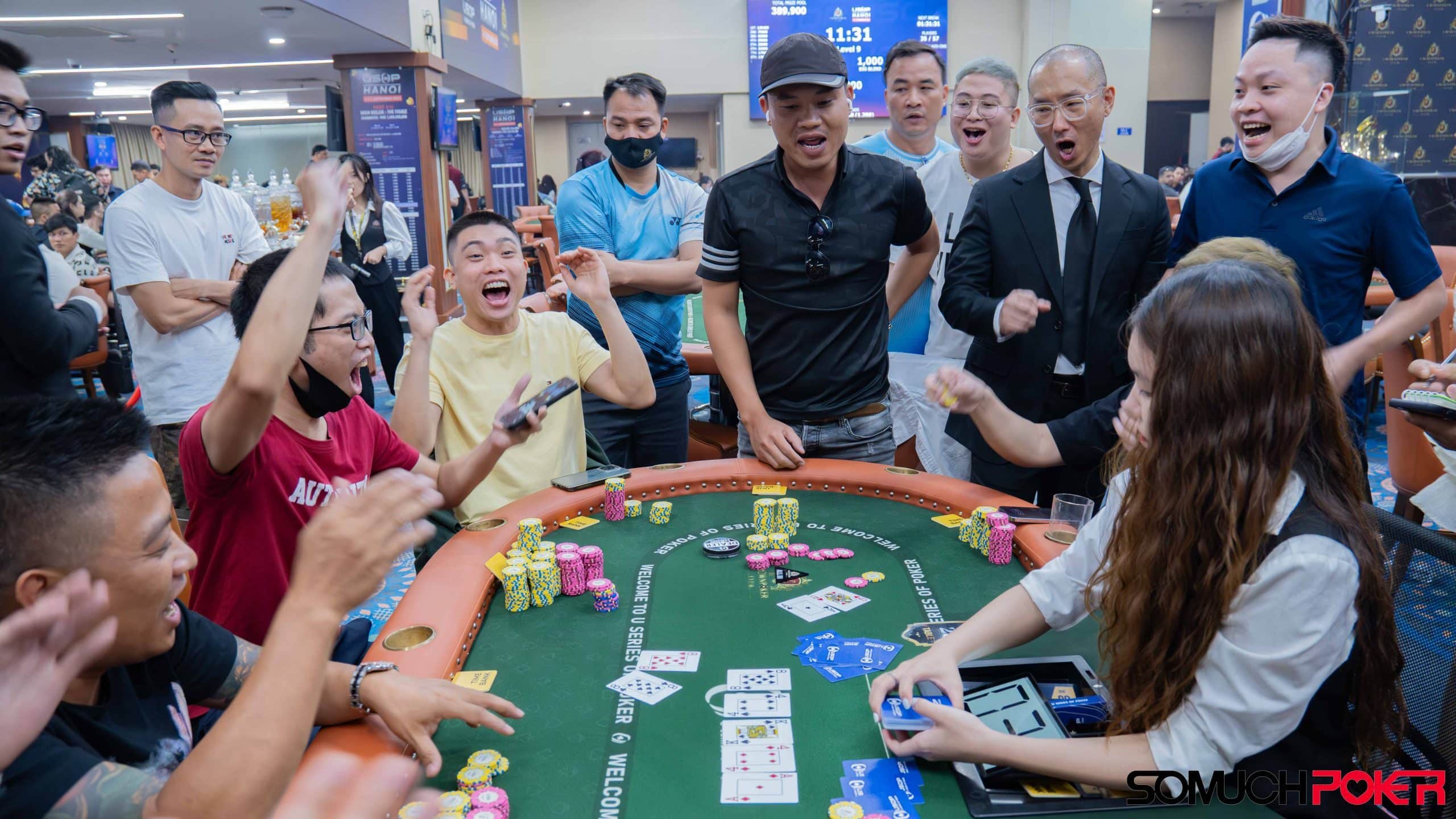 USOP Hanoi - Mystery Bounty - Chip counts + Seat Draw + Payouts + Bounties