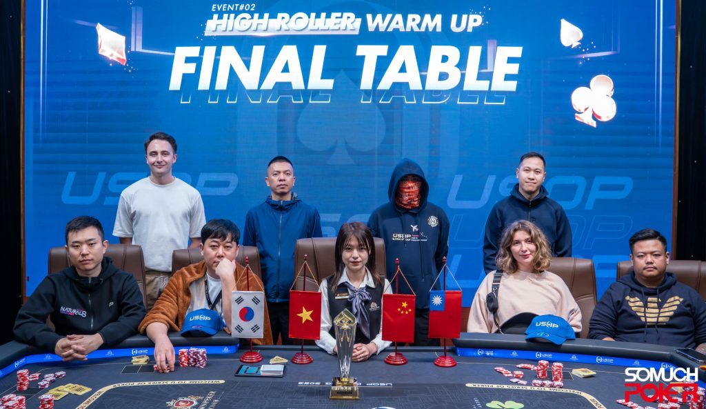 2 highroller warmup final table