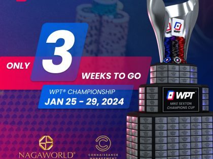 WPT Cambodia Only 3 Weeks to Go