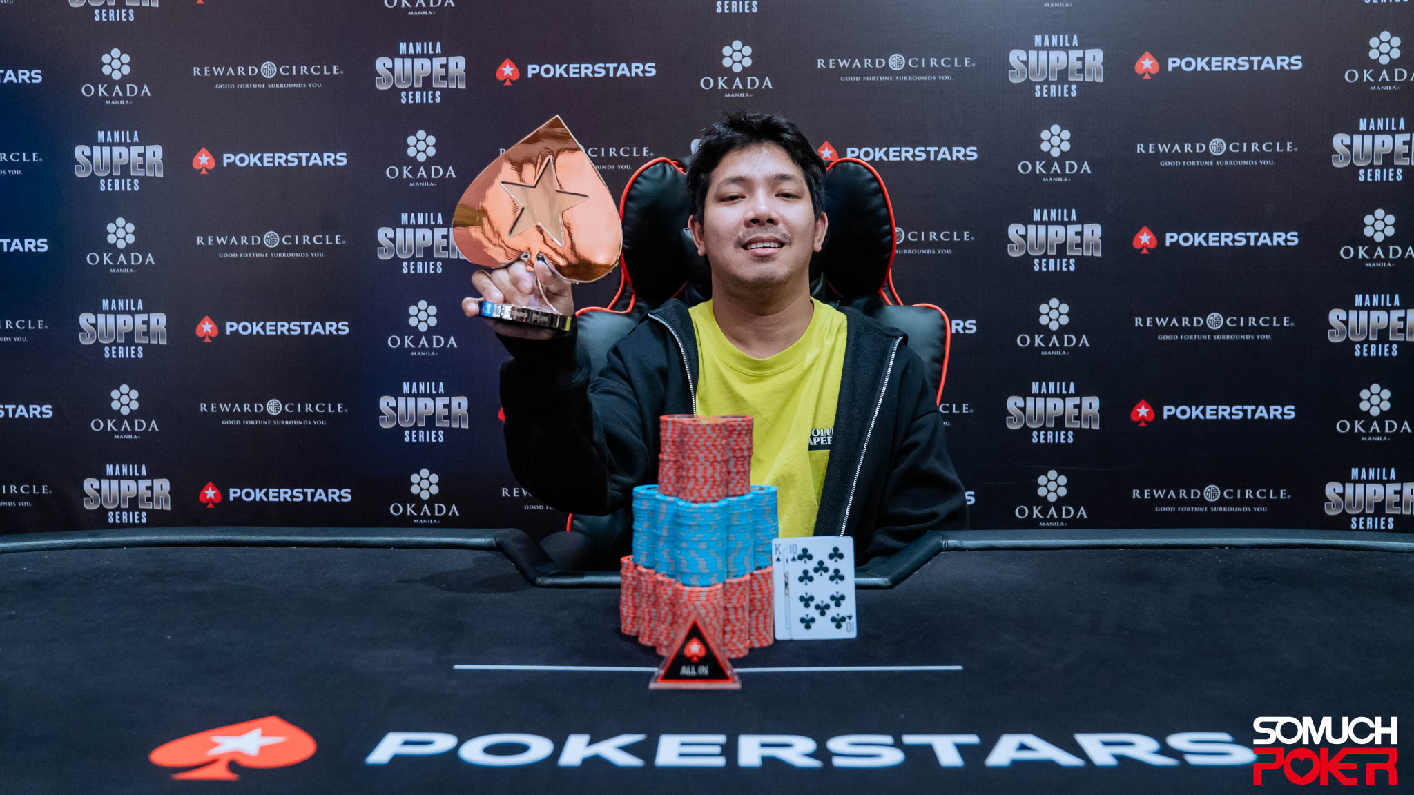 Philippines’ Joemark Vasay ships second Manila Super Series Main Event victory; Ronald Gorgonia and Reiner Magbutay claim side events 