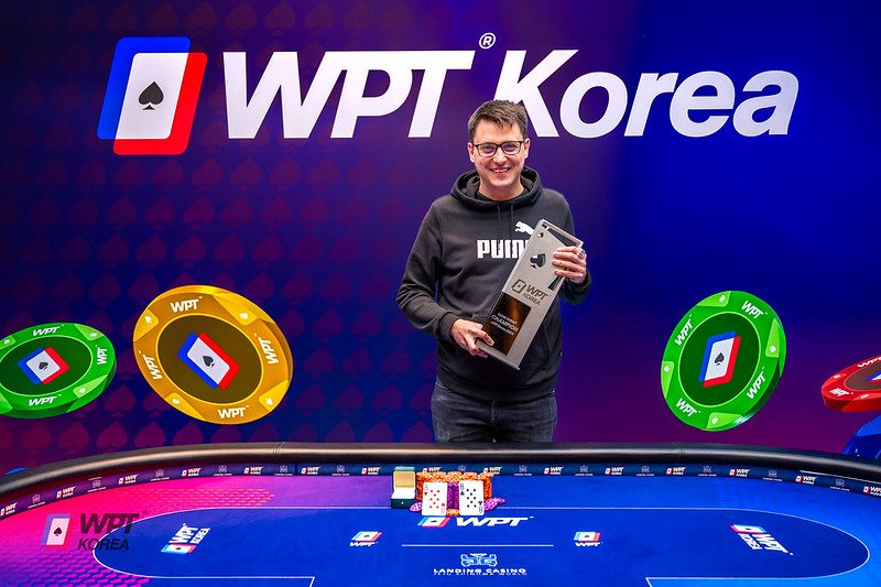 Somuchpoker’s own Mate Hanusi ships WPT Korea 2024 Championship Event for KRW 434,936,000 (~USD 323K)