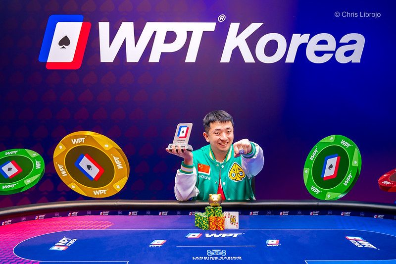 WPT Korea 2024: Jin Boxin, Andrew Matahira, Xu Jie, Jun Weng, and Takeya Naoto claim side event wins