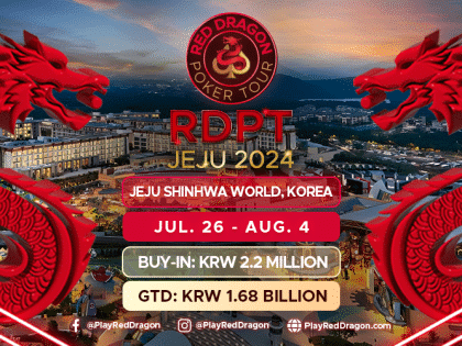 Red Dragon Poker Tour JEJU 2024