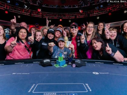 Tamar Abraham at WSOP Ladies Event