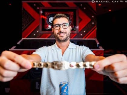 Dario Sammartino at 2024 WSOP