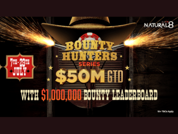 Natural8's $50M GTD Bounty Hunters Series