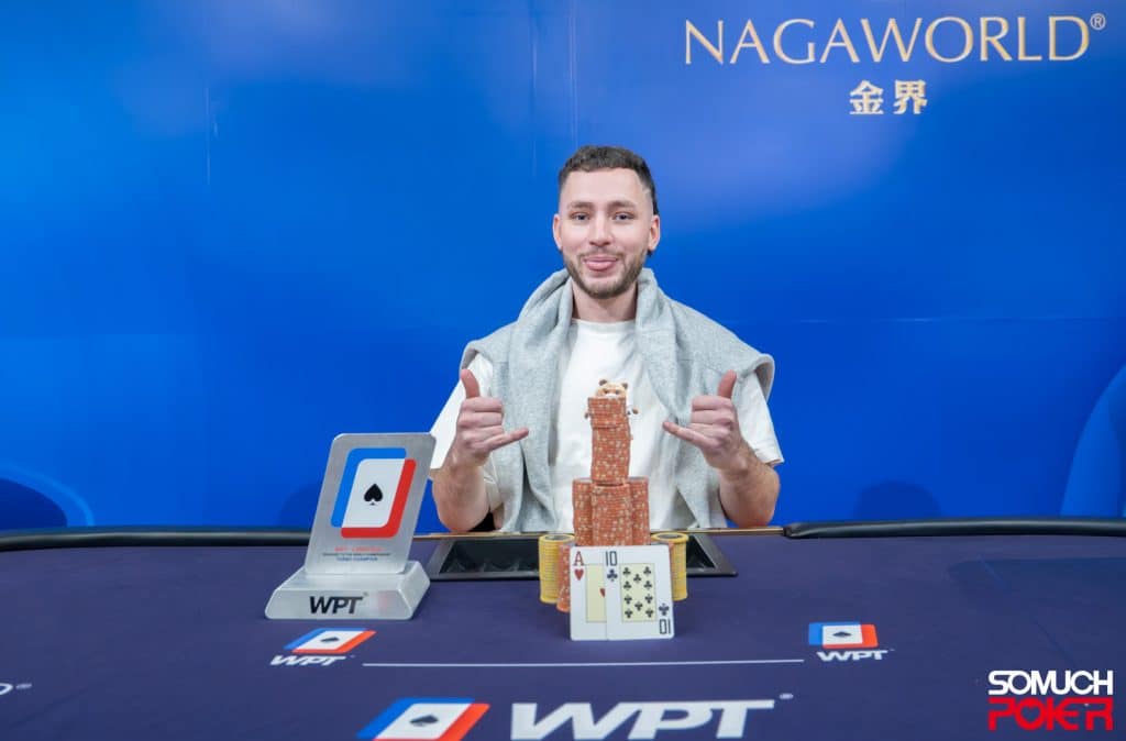 Armon Van Wijk at WPT Cambodia