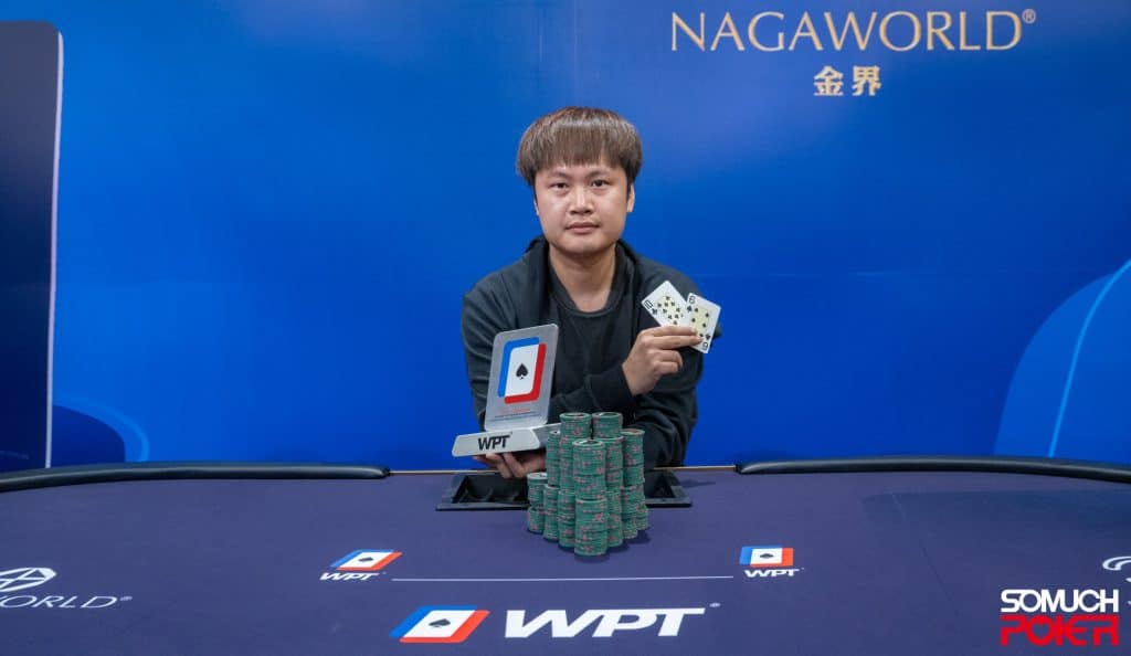 Shaoshua Li at WPT Cambodia