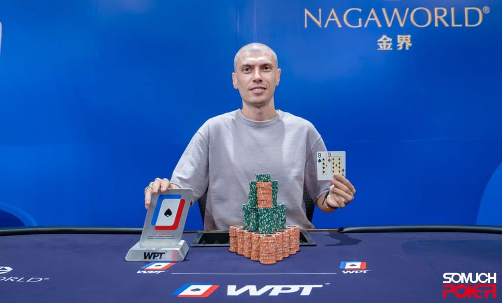 Erik Rozhynskyi at WPT Cambodia