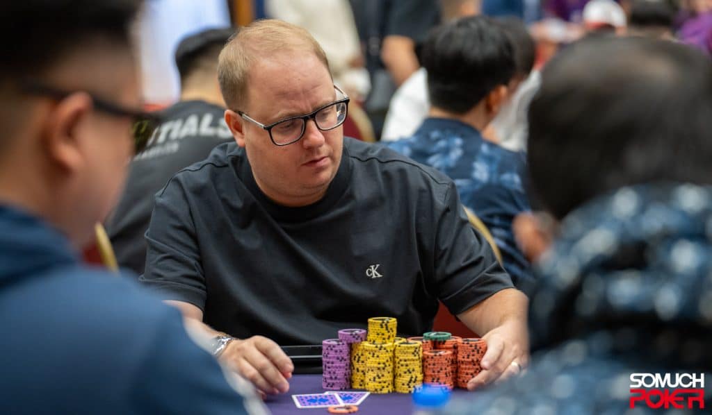 James Brooks at WPT Cambodia