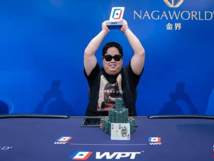 Dong Hyup Kim at WPT Cambodia