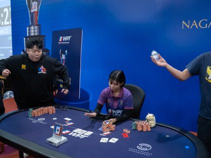 Seongho Cho at WPT Cambodia