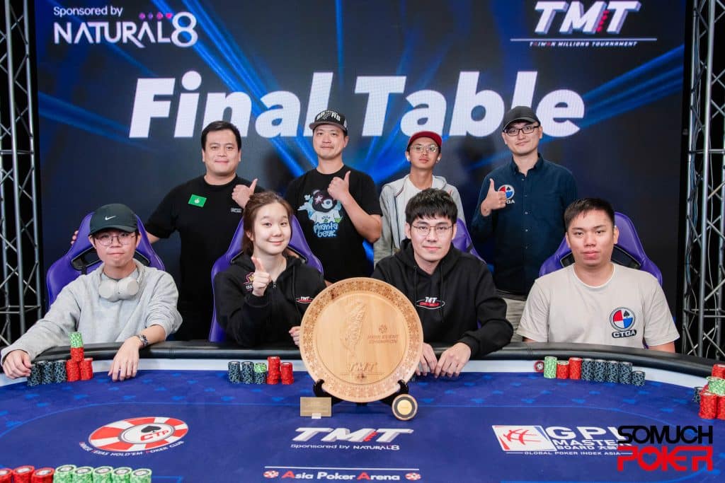 Taiwan Millions Tournament Final 8 Players