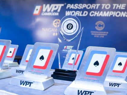 WPT Cambodia Trophies