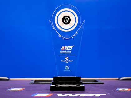 WPT Cambodia Championship Trophy