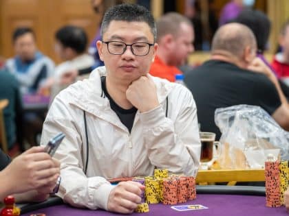 Xiaosheng Zheng at WPT Cambodia