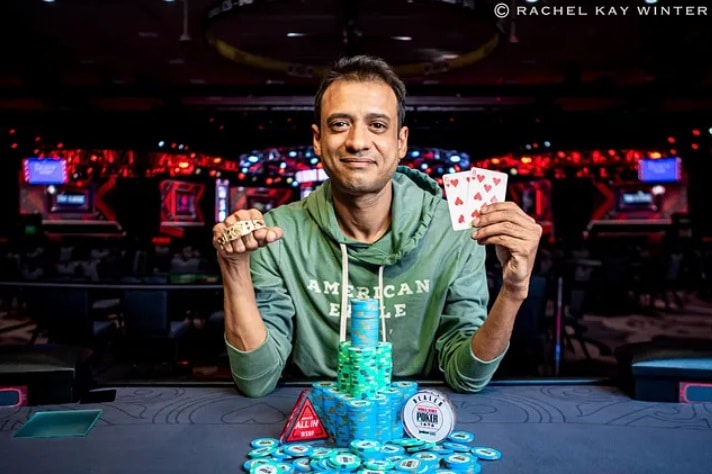 Aditya Agarwal Finally Locks Up The Dream Bracelet At 2024 WSOP