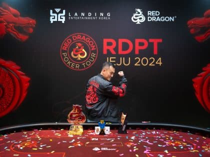 Wang Shengyong wins Red Dragon Poker Tour KPC Baby Dragon