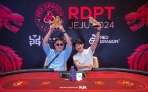 Jargalsaikan Nyam-Ochir and Nadmid Sanduisuren win Red Dragon Poker Tour Tag Team Event