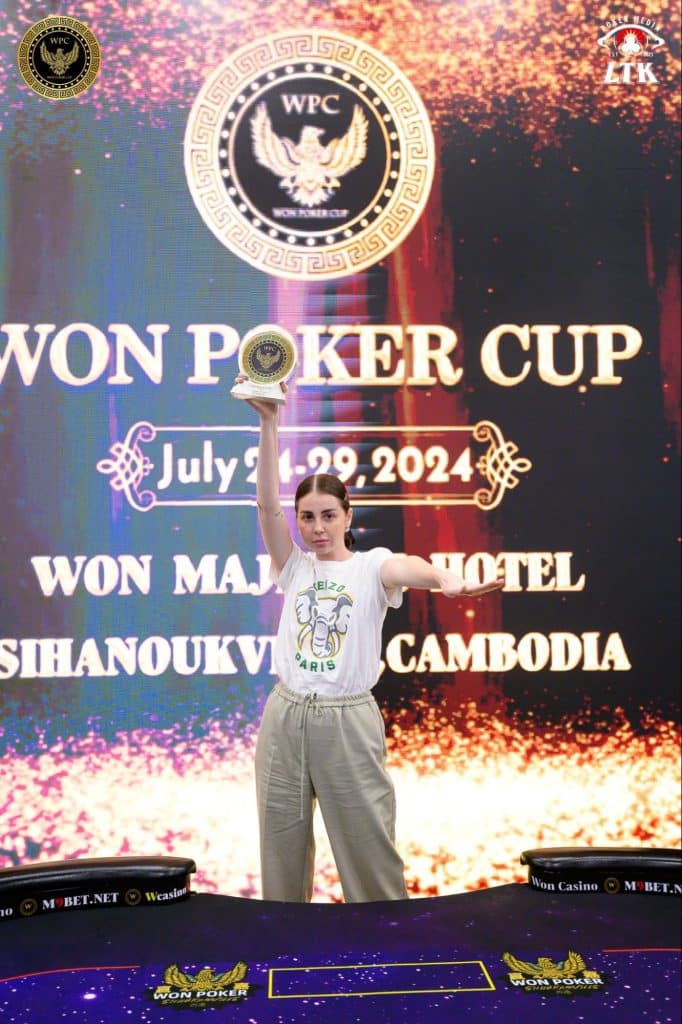 won poker cup iuliia pasenchynk