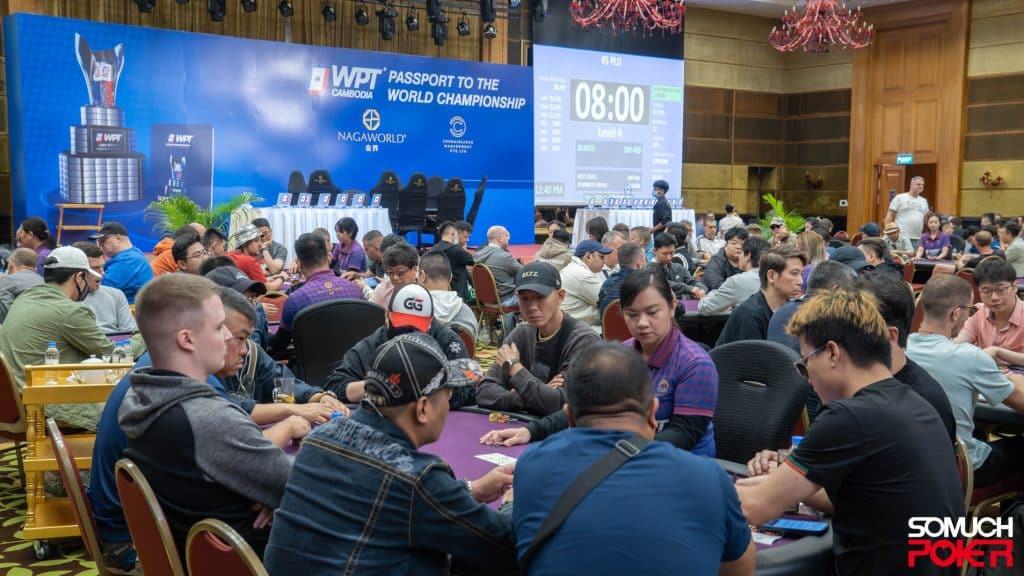 WPT Cambodia field