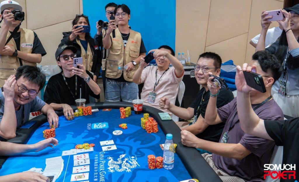 Changyu Ren delivers the bubble at 2024 CPG Championship Finals