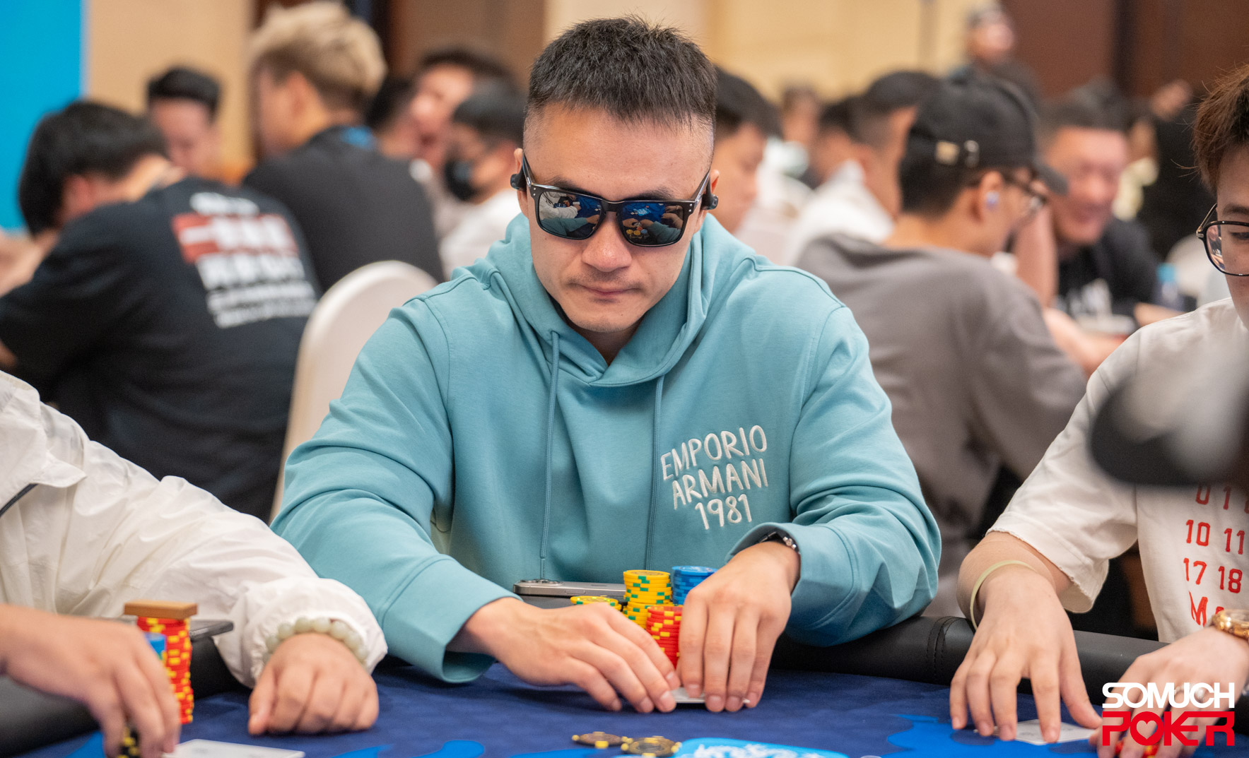 2024 CPG Championship Finals Draws 1,296 Players For Largest Day 1A Turnout; Yankai Zhang Bags Chip Lead