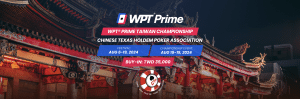 WPT Prime Championship Event about to sweep Taipei, Taiwan