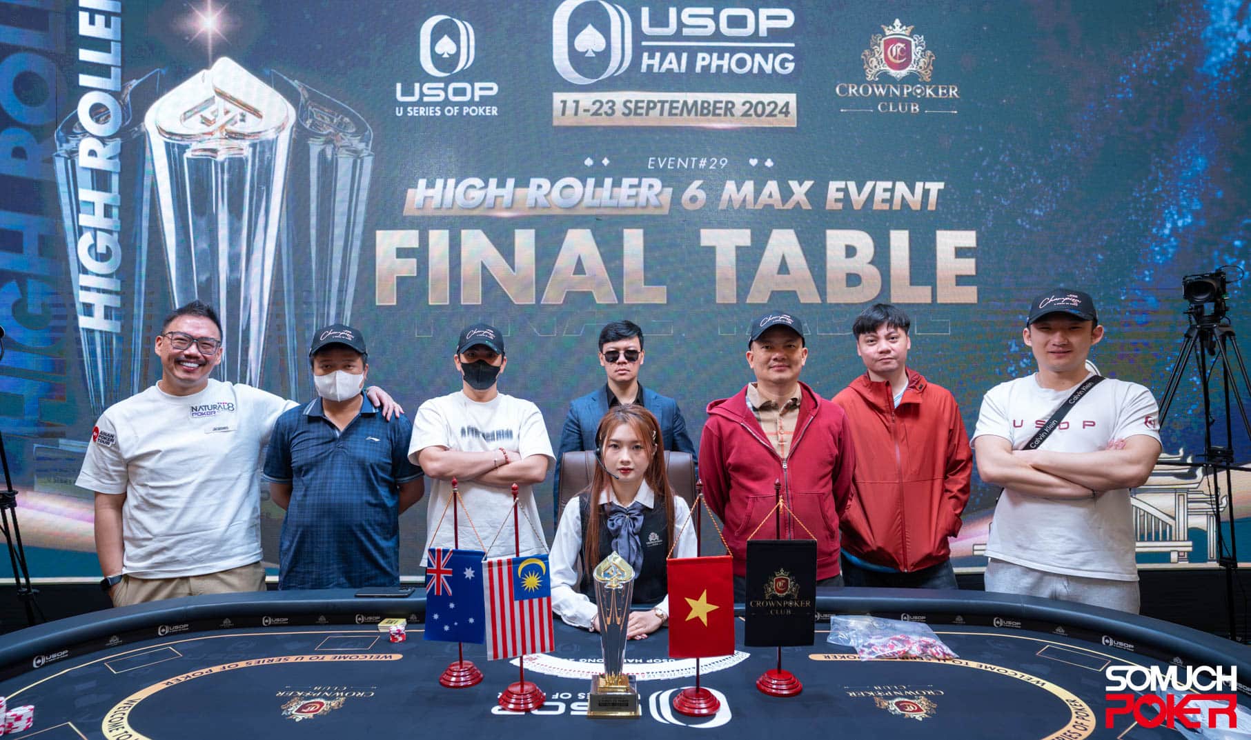 Dao Minh Phu claims second career USOP trophy at High Roller 6 Max