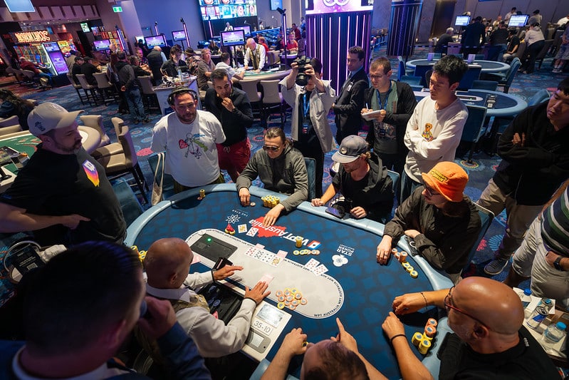 WPT Australia bubble!