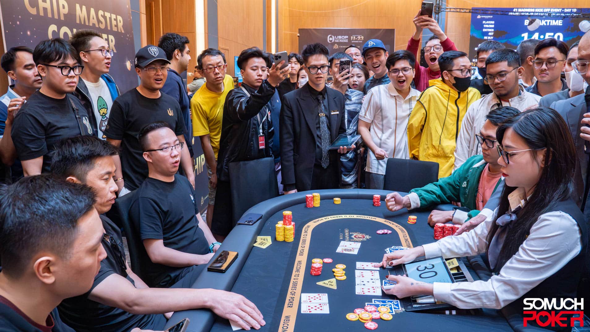 USOP Hai Phong Record Kick Off Amasses ₫10BN Pot, Johnni Nielsen Leads; Anton Lu, Tao Wei Chang, Zsolt Soros, Nguyen Trung Hieu Lift Trophies