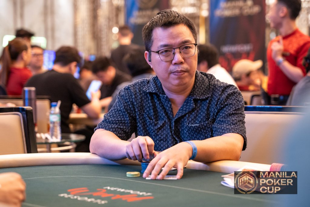 Pham Bao at Manila Poker Cup